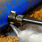 Localisation fuite d'eau JUST. Expertise